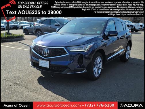 Fathom Blue Pearl 2024 Acura RDX