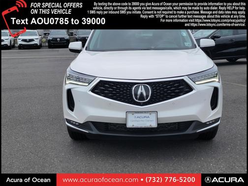 Platinum White Pearl 2024 Acura RDX