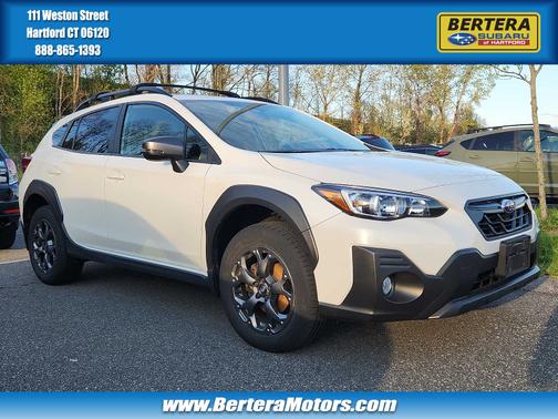 Crystal White Pearl 2023 Subaru Crosstrek Sport
