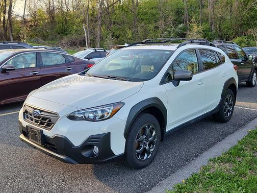 Crystal White Pearl 2023 Subaru Crosstrek Sport