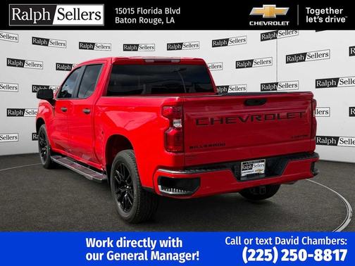 Red Hot 2022 Chevrolet Silverado 1500 Custom