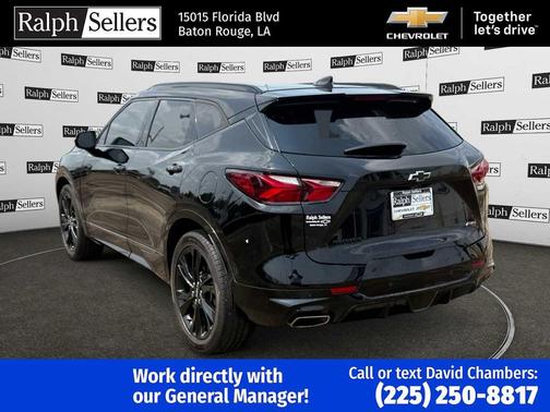 Black 2020 Chevrolet Blazer RS