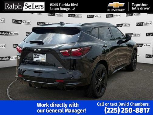 Black 2020 Chevrolet Blazer RS