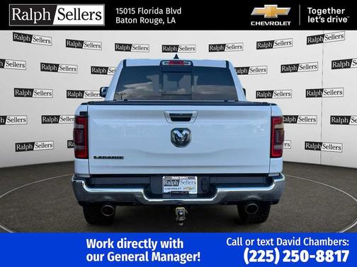 Bright White Clearcoat 2021 RAM 1500 Laramie
