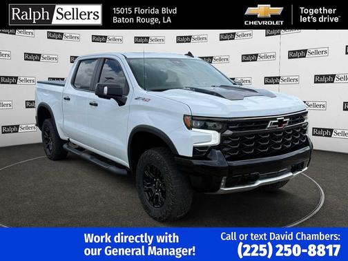 Summit White 2023 Chevrolet Silverado 1500 ZR2