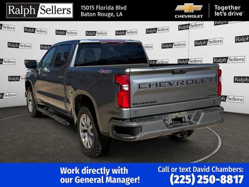 Gray 2021 Chevrolet Silverado 1500 Custom