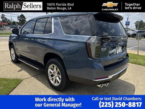 Lakeshore Blue Metallic 2026 Chevrolet Tahoe Premier