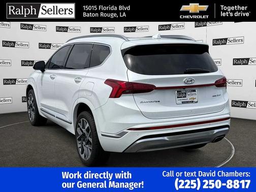 Quartz White 2022 Hyundai SANTA FE Calligraphy