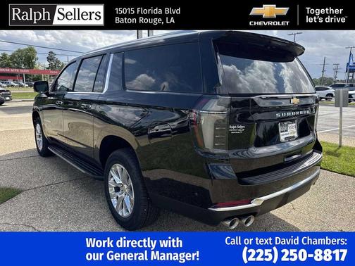 Black 2026 Chevrolet Suburban Premier