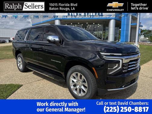 Black 2026 Chevrolet Suburban Premier