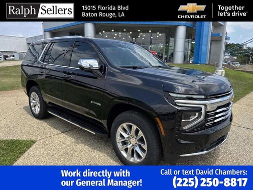 Black 2026 Chevrolet Tahoe Premier