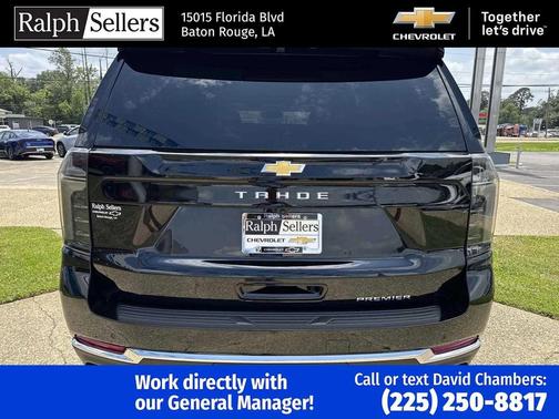 Black 2026 Chevrolet Tahoe Premier
