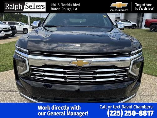 Black 2026 Chevrolet Tahoe Premier