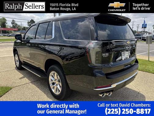 Black 2026 Chevrolet Tahoe Premier