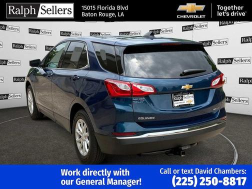 Blue 2019 Chevrolet Equinox 1LT
