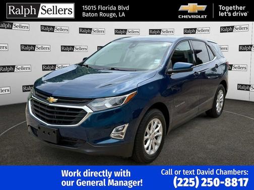 Blue 2019 Chevrolet Equinox 1LT