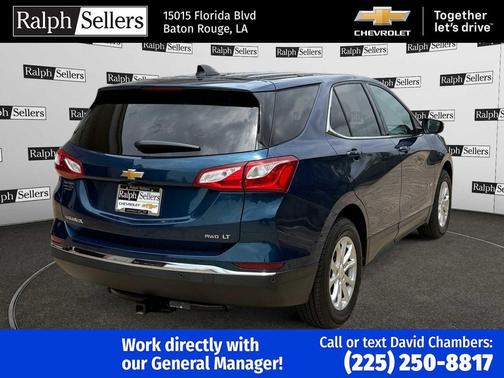 Blue 2019 Chevrolet Equinox 1LT