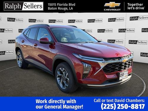 Crimson Metallic 2025 Chevrolet Trax LT