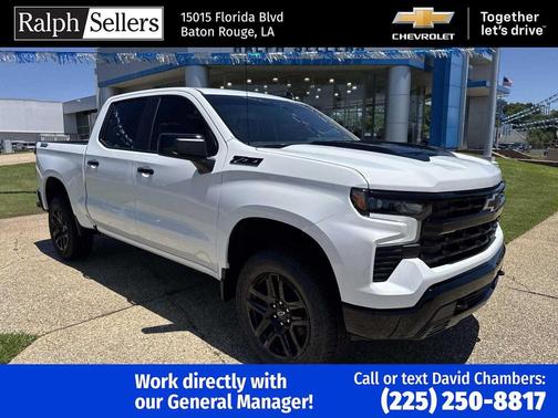 Summit White 2026 Chevrolet Silverado 1500 LT Trail Boss