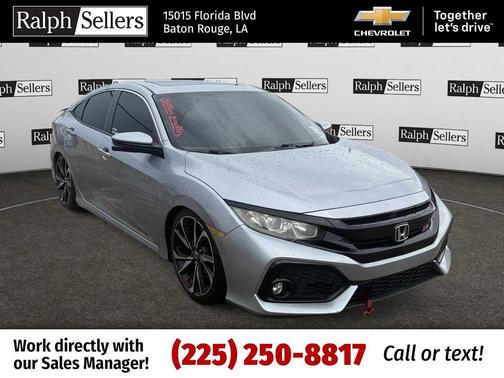 Lunar Silver Metallic 2018 Honda Civic Si
