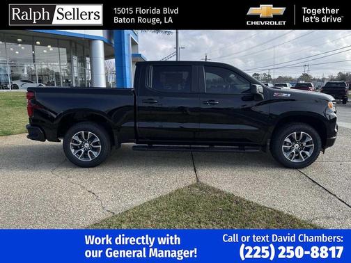 Black 2026 Chevrolet Silverado 1500 RST