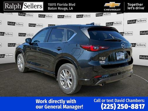 Jet Black Mica 2025 Mazda CX-5 2.5 S Preferred Package