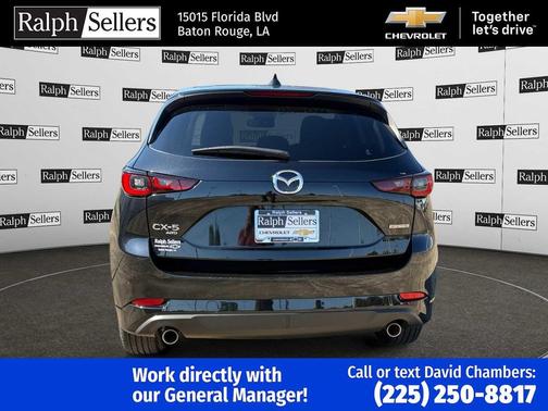 Jet Black Mica 2025 Mazda CX-5 2.5 S Preferred Package