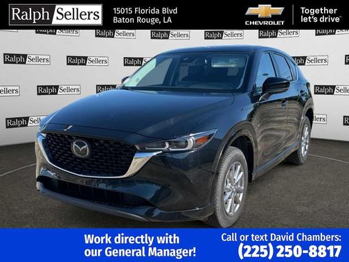 Jet Black Mica 2025 Mazda CX-5 2.5 S Preferred Package