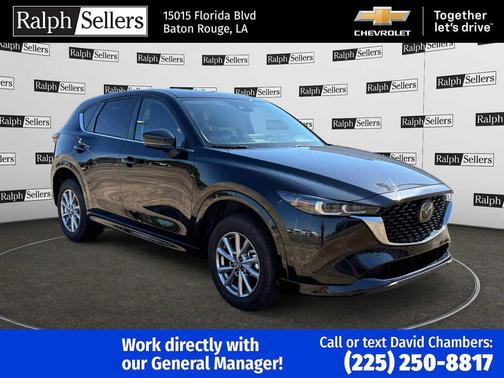 Jet Black Mica 2025 Mazda CX-5 2.5 S Preferred Package