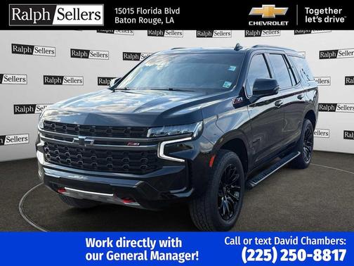 Black 2021 Chevrolet Tahoe Z71