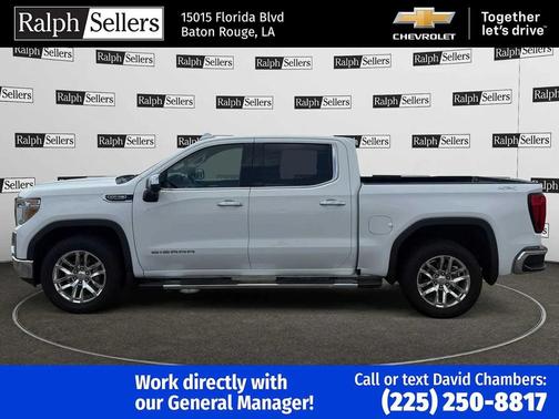 White 2019 GMC Sierra 1500 SLT