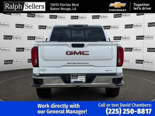 White 2019 GMC Sierra 1500 SLT