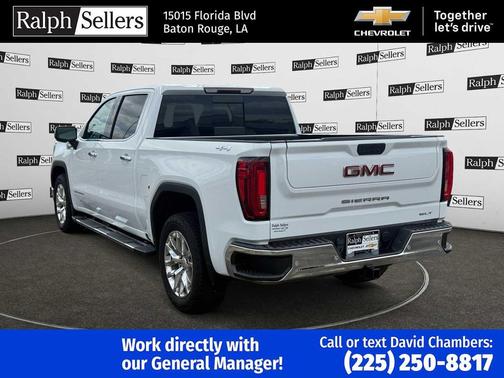 White 2019 GMC Sierra 1500 SLT