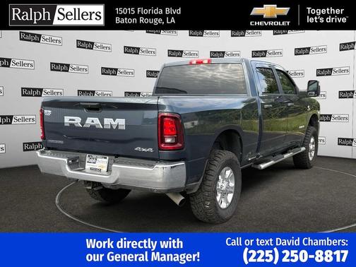 Forged Blue Metallic 2025 RAM 2500 Big Horn Crew Cab 4x4 6'4' Box