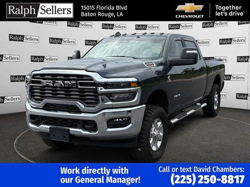 Forged Blue Metallic 2025 RAM 2500 Big Horn Crew Cab 4x4 6'4' Box
