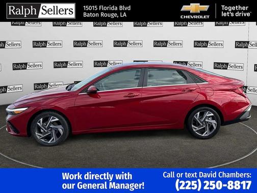 Ultimate Red 2025 Hyundai ELANTRA SEL