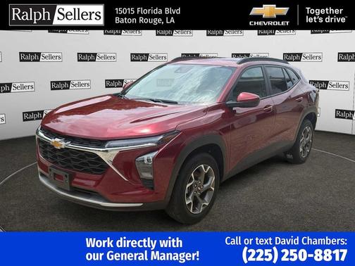 Crimson Metallic 2025 Chevrolet Trax LT
