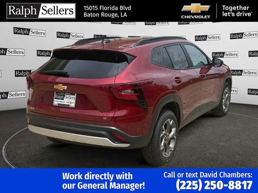 Crimson Metallic 2025 Chevrolet Trax LT