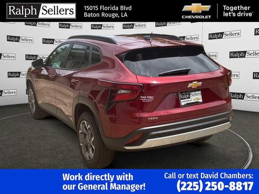 Crimson Metallic 2025 Chevrolet Trax LT