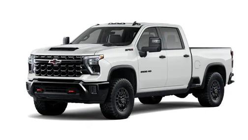 Summit White 2026 Chevrolet Silverado 2500 Crew Cab, Standard Bed, XR2, 4WD