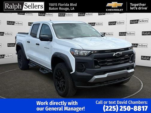 Summit White 2026 Chevrolet Colorado Trail Boss