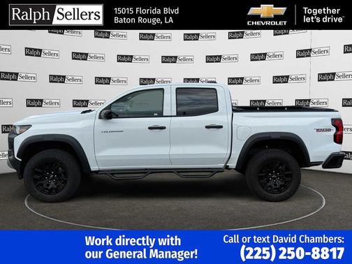 Summit White 2026 Chevrolet Colorado Trail Boss