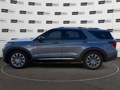 Carbonized Gray Metallic 2025 Ford Explorer Platinum