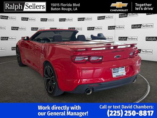 Red Hot 2020 Chevrolet Camaro RWD Convertible LT1
