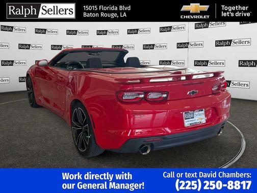 Red Hot 2020 Chevrolet Camaro RWD Convertible LT1