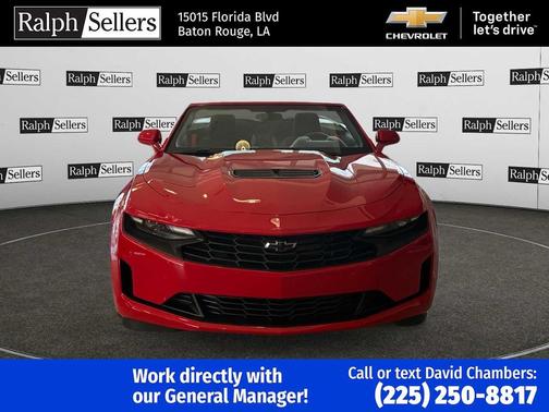Red Hot 2020 Chevrolet Camaro RWD Convertible LT1