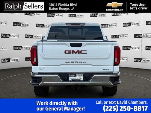 White 2019 GMC Sierra 1500 SLT