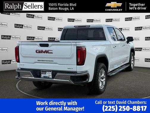 White 2019 GMC Sierra 1500 SLT