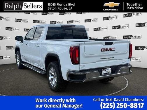 White 2019 GMC Sierra 1500 SLT
