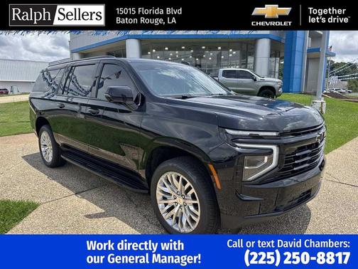 Black 2026 Chevrolet Suburban RST
